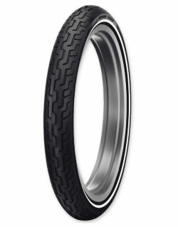 Pneu DUNLOP D402F MWW (HARLEY-D) Flancs Blancs Medium MH90-21 M/C 54H TL