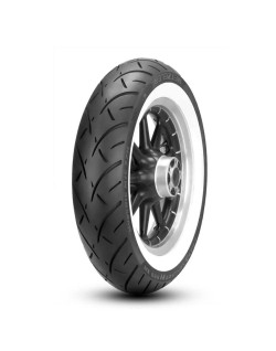 Pneu METZELER ME 888 MARATHON ULTRA WW Flancs Blancs MU85 B 16 M/C 77H TL