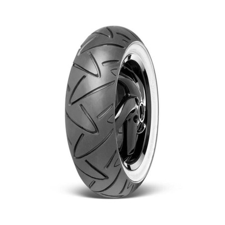 Pneu CONTINENTAL CONTITWIST WW Flancs Blancs 120/70-12 M/C 58P TL