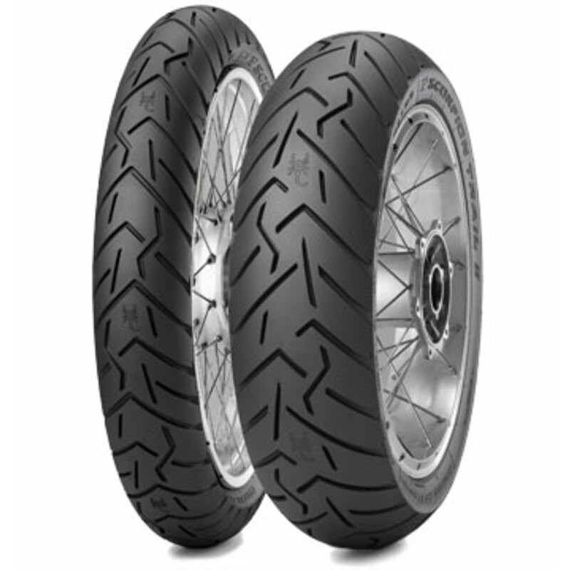 Pneu PIRELLI SCORPION TRAIL II (F) 120/70 R 19 M/C 60V TL Pneu PIRELLI SCORPION TRAIL II (F) 120/70 R 19 M/C 60V TL
