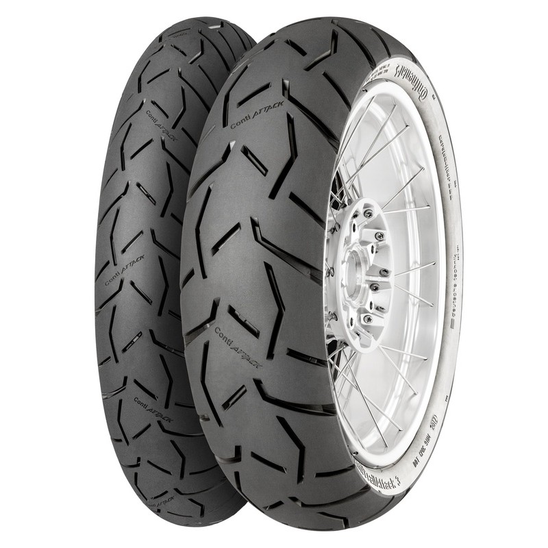 Pneu CONTINENTAL CONTITRAILATTACK 3 120/70 ZR 19 M/C 60W TL