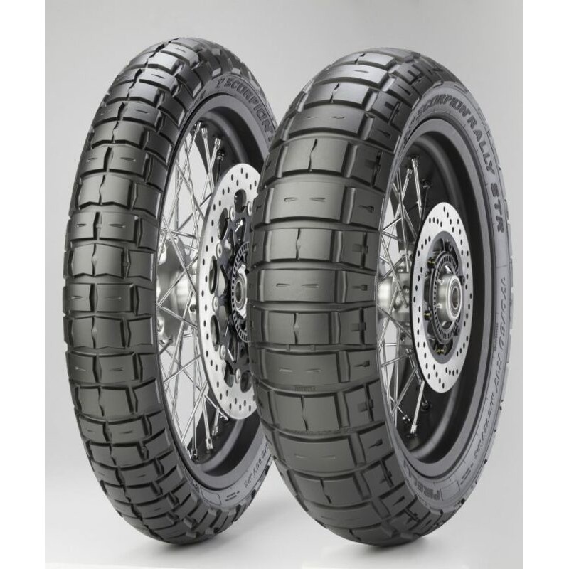 Pneu PIRELLI SCORPION RALLY STR (F) 110/80 R 19 M/C 59H TL M+S