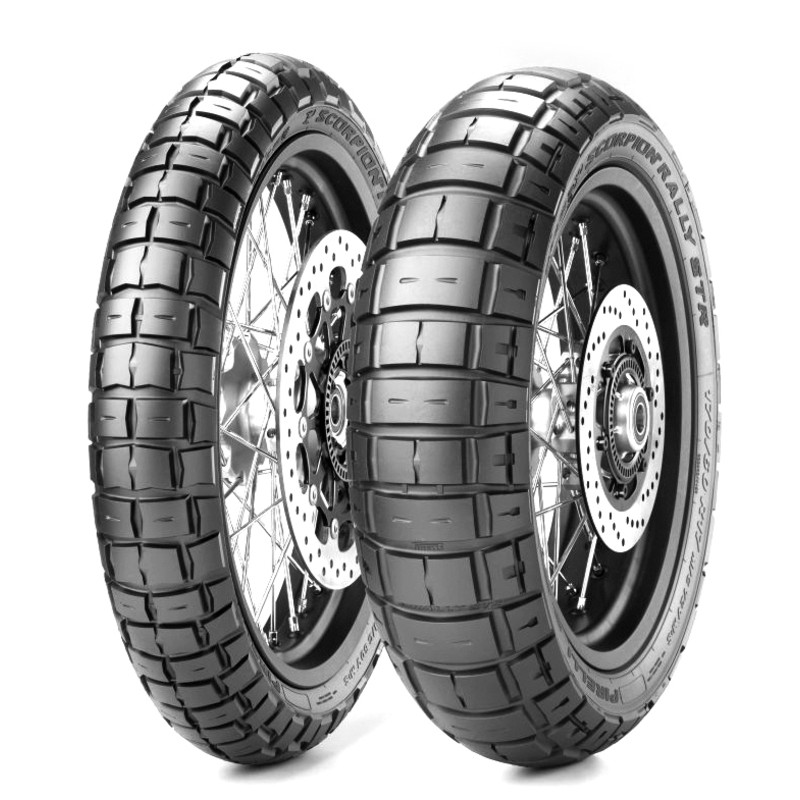 Pneu PIRELLI SCORPION RALLY STR (F) 120/70 R 19 M/C 60V TL M+S