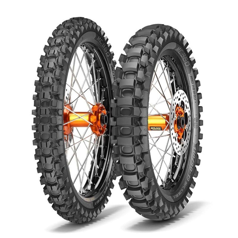 Pneu METZELER MC360 MID HARD (F) R 80/100-21 M/C 51M TT MST