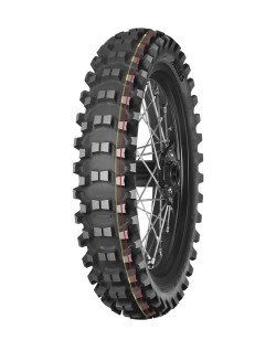Pneu MITAS TERRA FORCE-MX SM 70/100-10 (2.50-10) 41M TT SOFT MEDIUM TERRAIN RED YELLOW NHS
