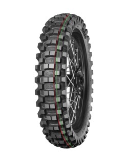 Pneu MITAS TERRA FORCE-MX MH 70/100-10 (2.50-10) 41M TT MEDIUM HARD TERRAIN RED GREEN NHS