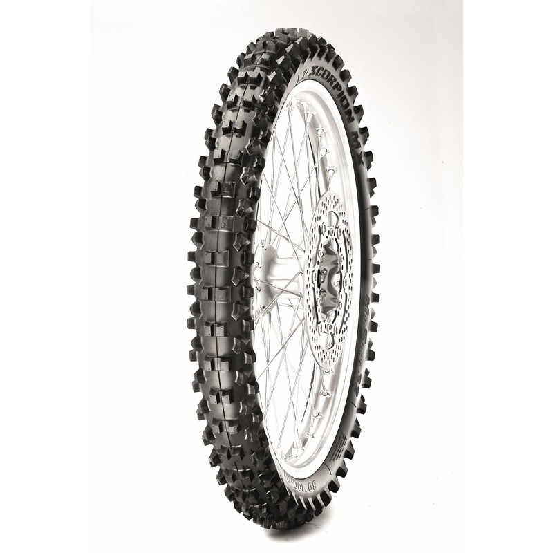 Pneu PIRELLI SCORPION MX32 MID SOFT (F) STD + Yamaha YZ250F/YZ450F 80/100-21 M/C 51M TT MST