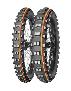 Pneu MITAS TERRA FORCE-MX SM 70/100-19 NHS 42M TT SOFT TO MEDIUM RED YELLOW