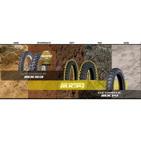 Pneu DUNLOP GEOMAX MX53 110/100-18 M/C NHS 64M TT
