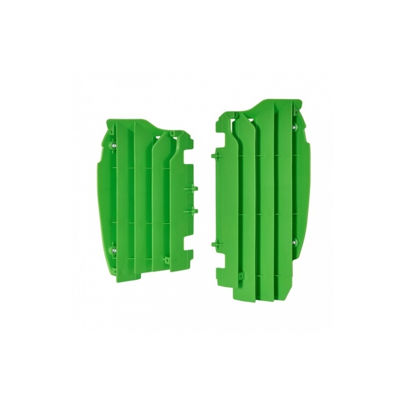 Cache radiateur POLISPORT vert Kawasaki KX450F Cache radiateur POLISPORT vert Kawasaki KX450F