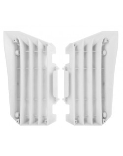 Cache radiateur POLISPORT blanc Yamaha YZ250F/YZ450F