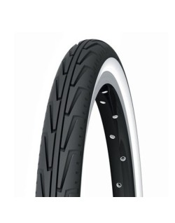 Pneu MICHELIN 500 a confort (37 - 440) junior ville noir/blanc