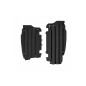 Cache radiateur POLISPORT noir Kawasaki KX250F Cache radiateur POLISPORT noir Kawasaki KX250F