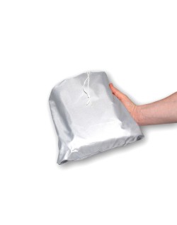 Housse de protection SHIN YO polyester - bleu/argent