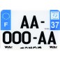 Plaques d'immatriculation PVC et fonds blancs PPI - SIV 210x130 département 976 - 10 pièces Plaques d'immatriculation PVC et fonds blancs PPI - SIV 210x130 département 976 - 10 pièces