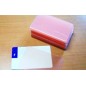 Plaques d'immatriculation PVC et fonds blancs PPI - Type F 210x130 - 10 pièces