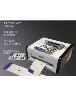Cartouche d'encre PPI imprimante plaque immatriculation Ricoh V4 PPI