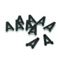 Caractère K en aluminium PPI 45mm pour plaques aluminium - 10 pièces