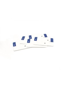 Fonds blancs PVC pour plaque d'immatriculation PPI - SIV 210x130 département  63 - 10 pièces