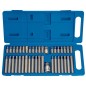 Coffret plastique de 40 douilles DRAPER TX-STAR®, Spline (XZN), CHC Coffret plastique de 40 douilles DRAPER TX-STAR®, Spline (XZN), CHC