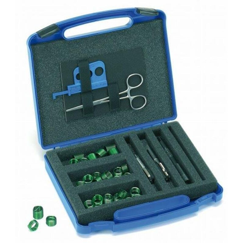 Coffret réparation filetage HELICOIL Helicoil® Plus bouchon de drainage Coffret réparation filetage HELICOIL Helicoil® Plus bouchon de drainage