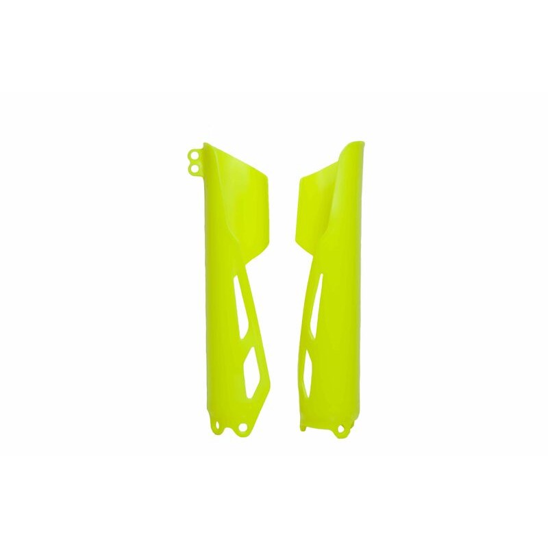 Protections de fourche RACETECH - jaune fluo Protections de fourche RACETECH - jaune fluo