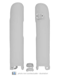 Protections de fourche RACETECH - blanc