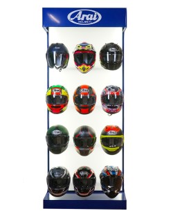 Présentoir de casques ARAI - 12 casques