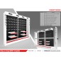 Concept shop-in-shop corner BIHR - Tablette supplémentaire Concept shop-in-shop corner BIHR - Tablette supplémentaire