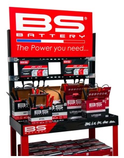 Station de charge BS Battery - présentoir + support - chargeur non inclus