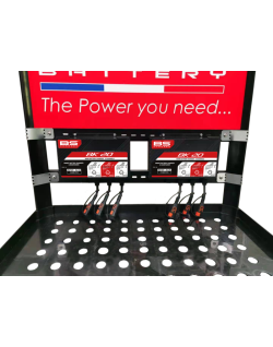 Pièces d'assemblage BS BATTERY pour présentoir de BK20