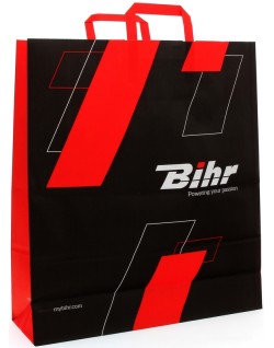 Sac en papier BIHR noir 45x50+14cm