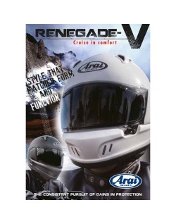Flyer ARAI Renegade-V anglais
