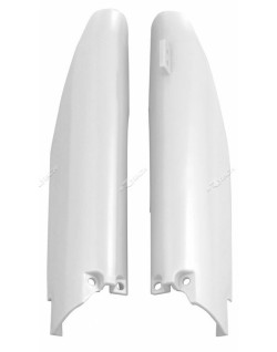 Protections de fourche RACETECH - blanc