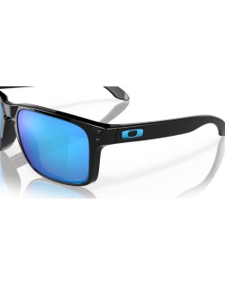 Lunettes de soleil OAKLEY Holbrook Verres Prizm Sapphire - Monture Polished Black