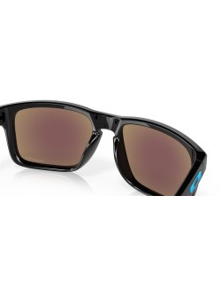 Lunettes de soleil OAKLEY Holbrook Verres Prizm Sapphire - Monture Polished Black