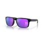Lunettes de soleil OAKLEY Holbrook Verres Prizm Violet - Monture Matte Black