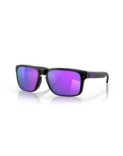Lunettes de soleil OAKLEY Holbrook Verres Prizm Violet - Monture Matte Black