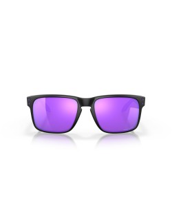 Lunettes de soleil OAKLEY Holbrook Verres Prizm Violet - Monture Matte Black