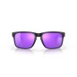 Lunettes de soleil OAKLEY Holbrook Verres Prizm Violet - Monture Matte Black