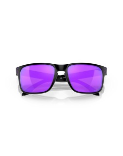 Lunettes de soleil OAKLEY Holbrook Verres Prizm Violet - Monture Matte Black