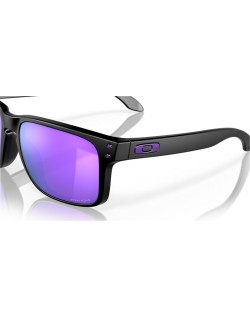 Lunettes de soleil OAKLEY Holbrook Verres Prizm Violet - Monture Matte Black
