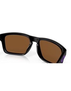 Lunettes de soleil OAKLEY Holbrook Verres Prizm Violet - Monture Matte Black
