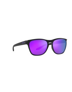Lunettes de soleil OAKLEY Manorburn - verres Prizm Violet, monture Matte Black