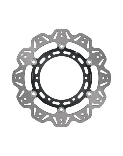 BRAKE RTR FLT VEE WAVE BLK FR