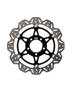 BRAKE RTR FLT VEE WAVE BLK FR
