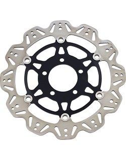 BRAKE RTR FLT VEE WAVE BLK FR
