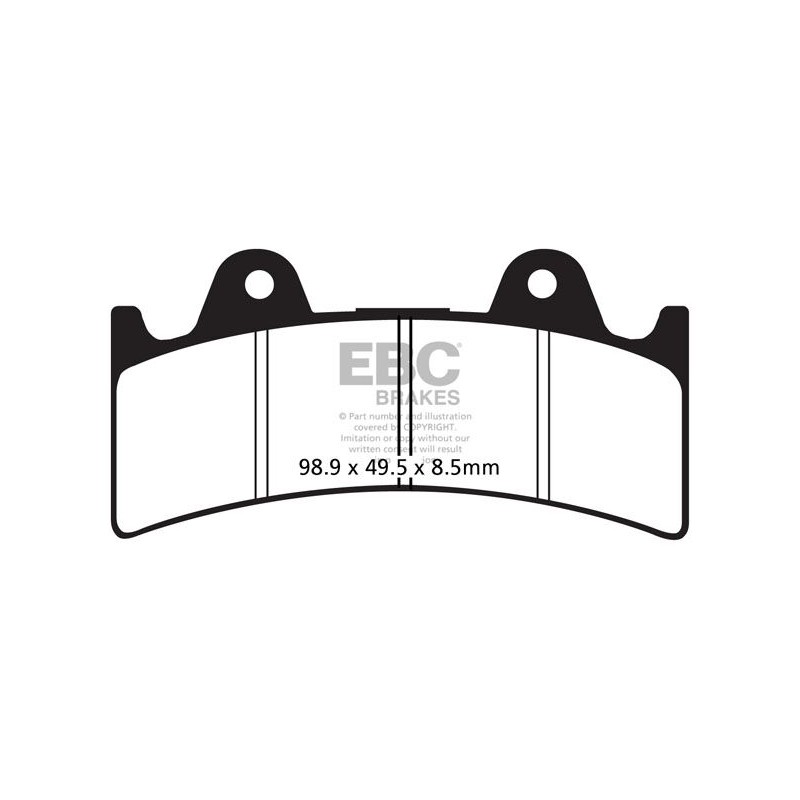 BRAKE PAD FA SER ORGANIC
