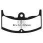 BRAKE PAD ORGANIC STREET
