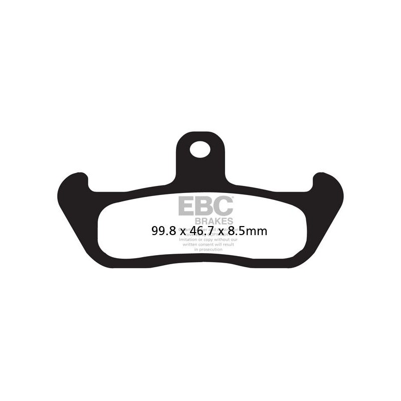 BRAKE PAD FA SER ORGANIC